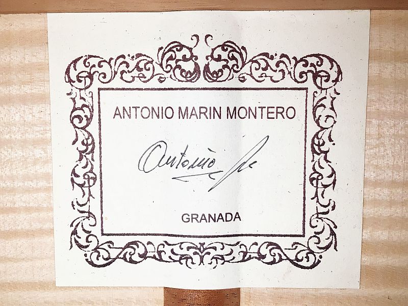 Antonio Marin Montero Model B 2007 (USED)