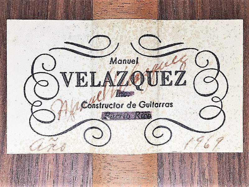Manuel Velazquez 【マヌエル・ベラスケス】1969(USED)