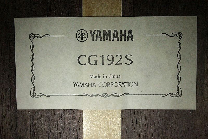 YAMAHA　CG192S